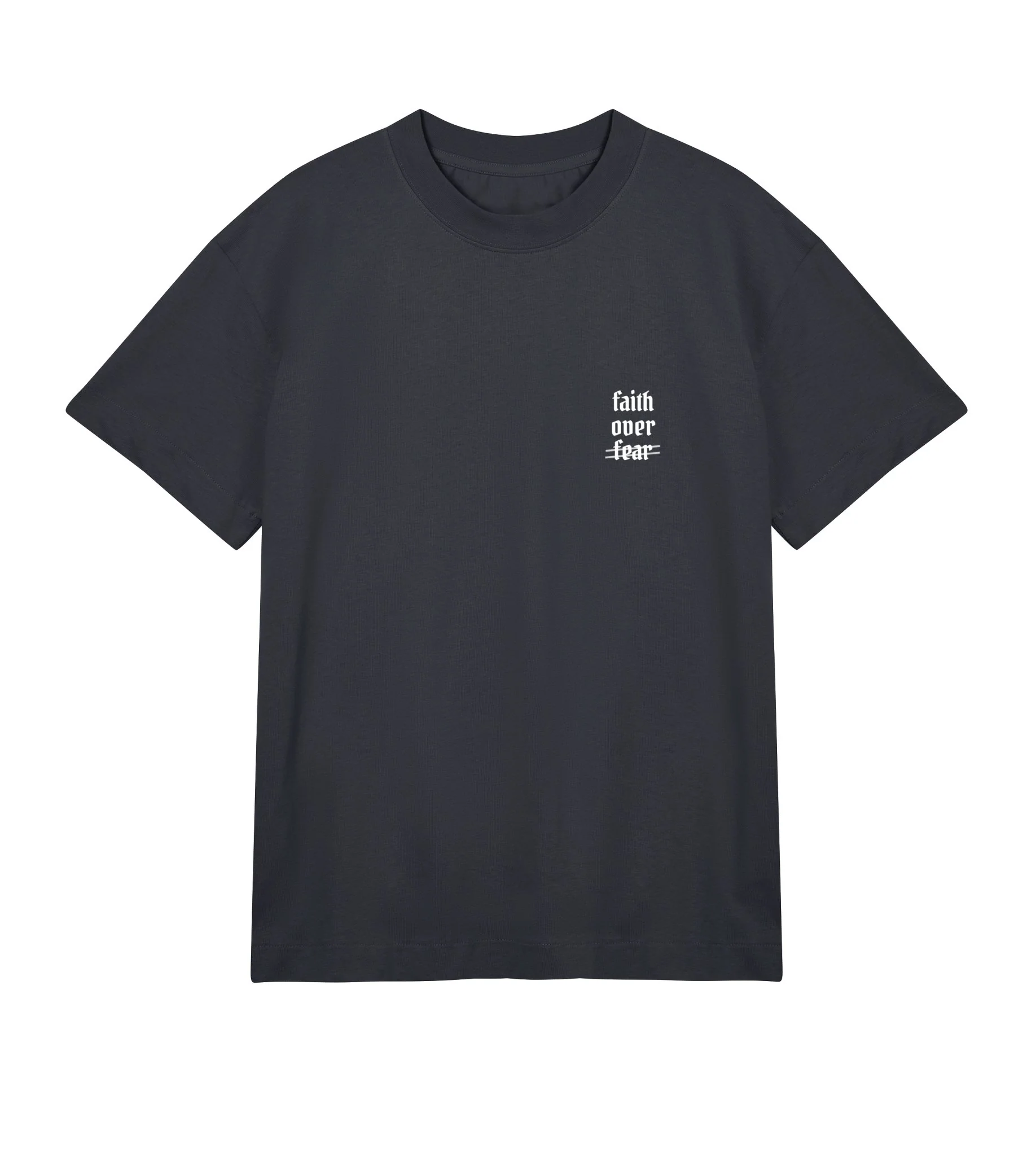 Organic Oversize Shirt • Neugeboren (2x Druck)